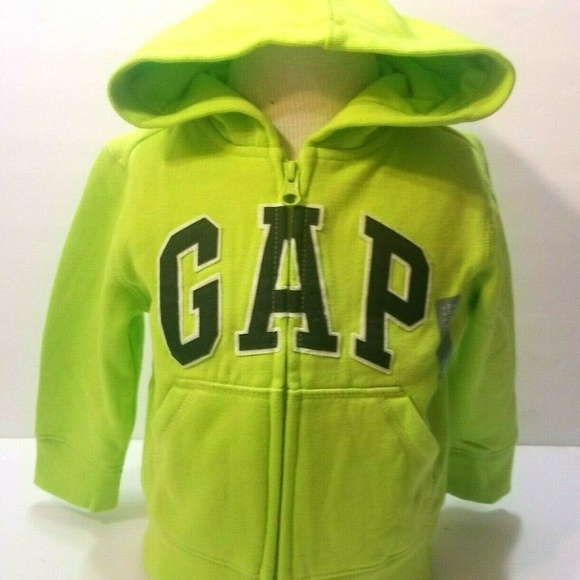 Baby Gap Logo Zip Hoodie 24mo - Picture 7 of 7
